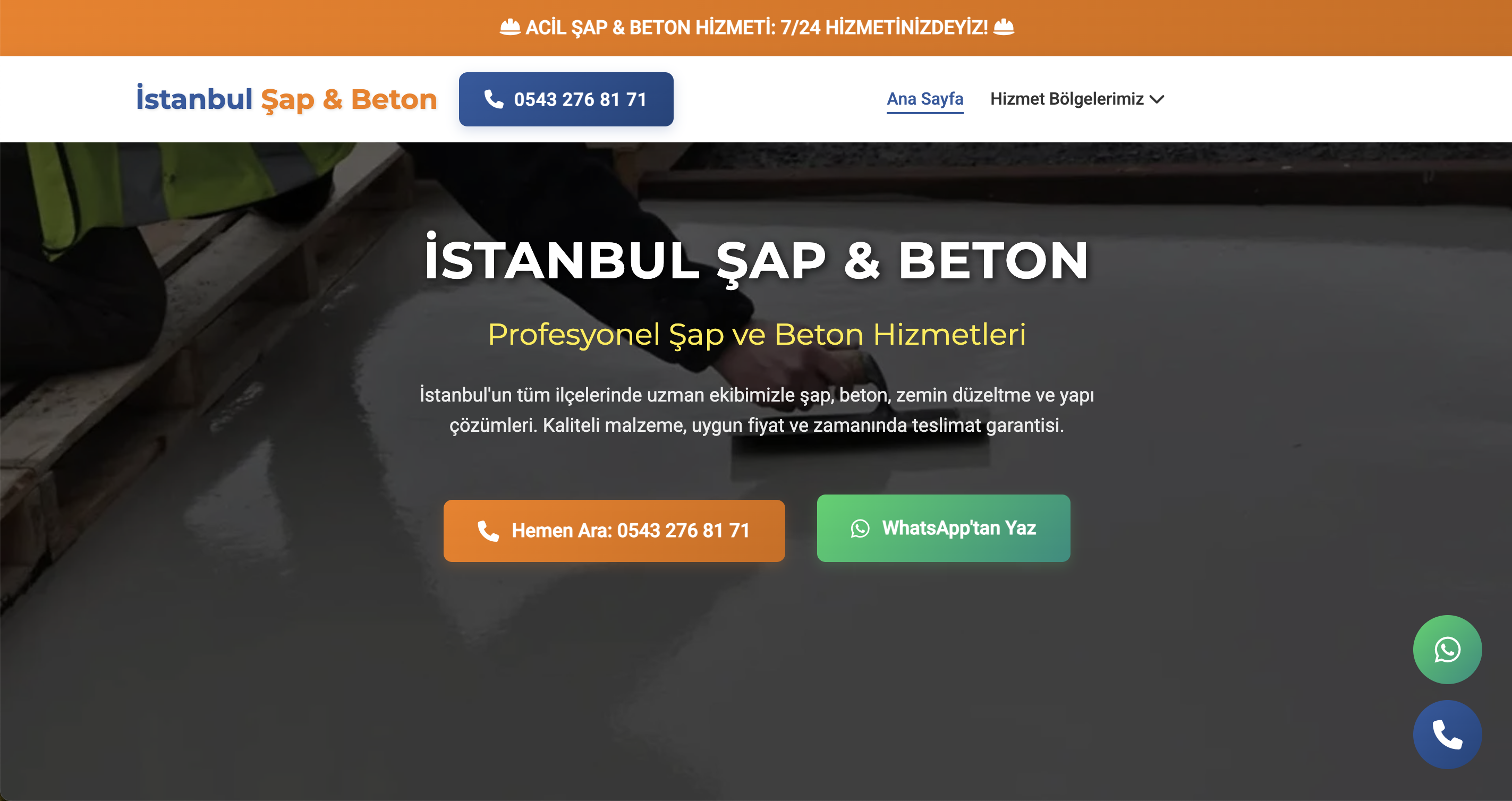 İstanbul Şap Beton
